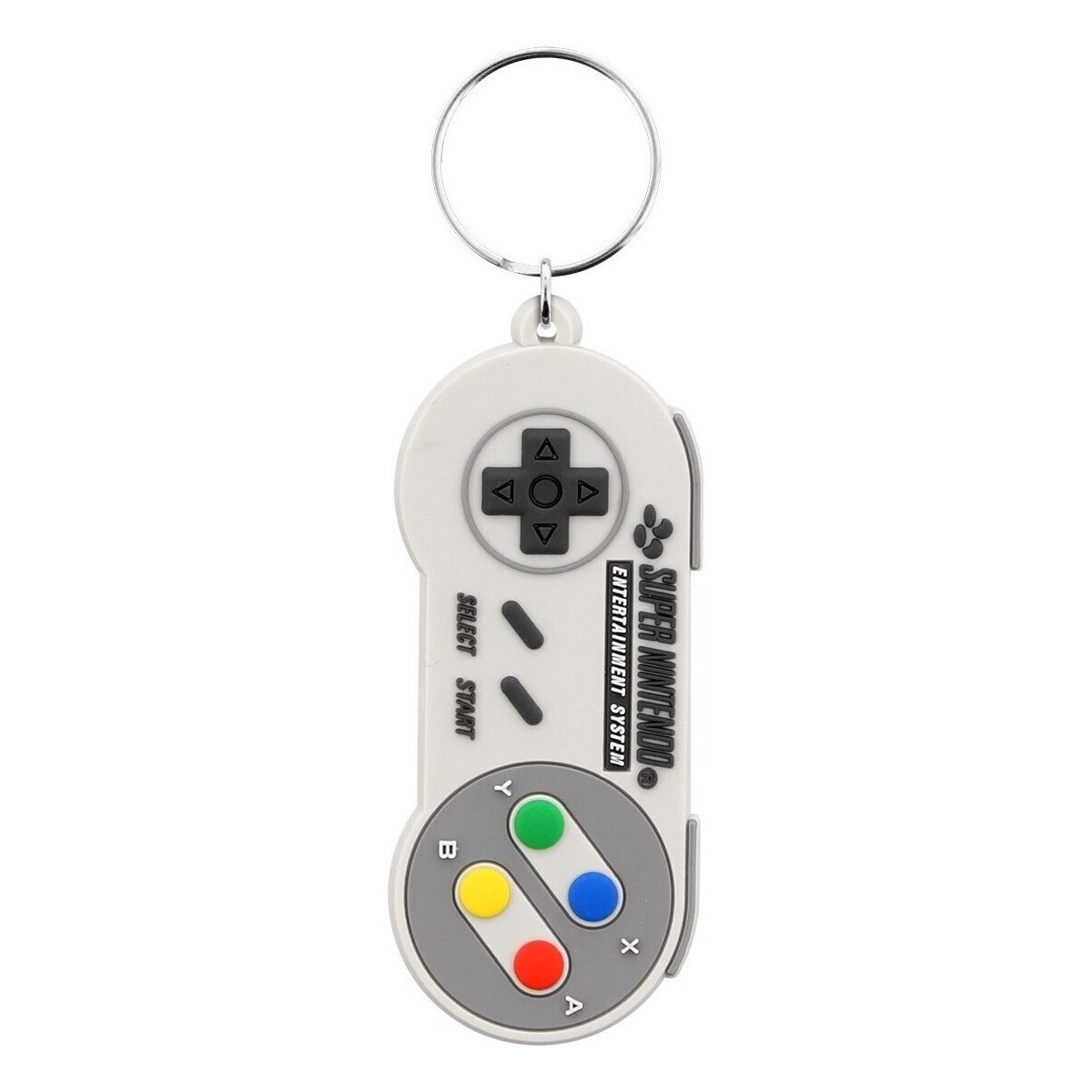 Accesorios textil Porte-clé Nintendo SNES Controller Blanco
