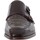 Zapatos Hombre Derbie Jeffery-West Zapatos Monk De Piel De Cocodrilo Marrón