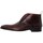 Zapatos Hombre Botas urbanas Jeffery-West Zapatos Brogue Con Detalle De Piel Pulida Rojo