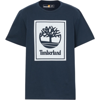textil Hombre Camisetas manga corta Timberland 227465 Azul