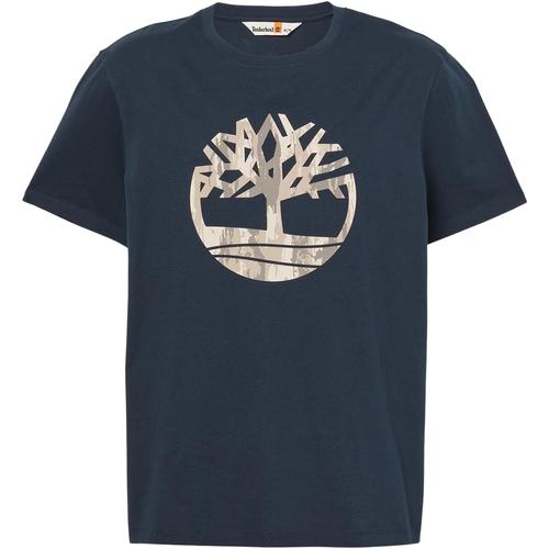 textil Hombre Camisetas manga corta Timberland 227651 Azul