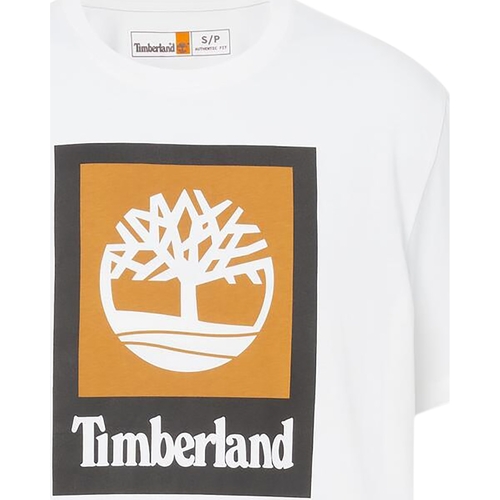 textil Hombre Camisetas manga corta Timberland 227475 Blanco