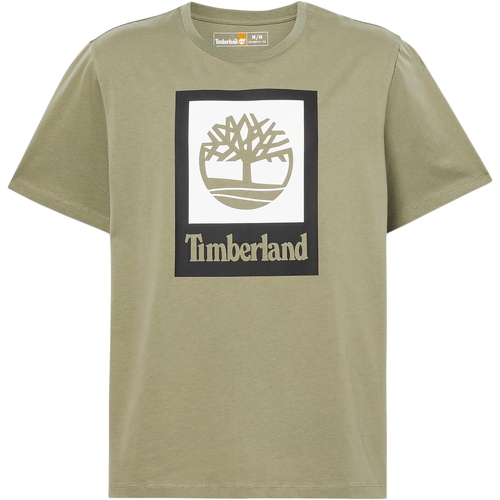 textil Hombre Camisetas manga corta Timberland 227460 Verde