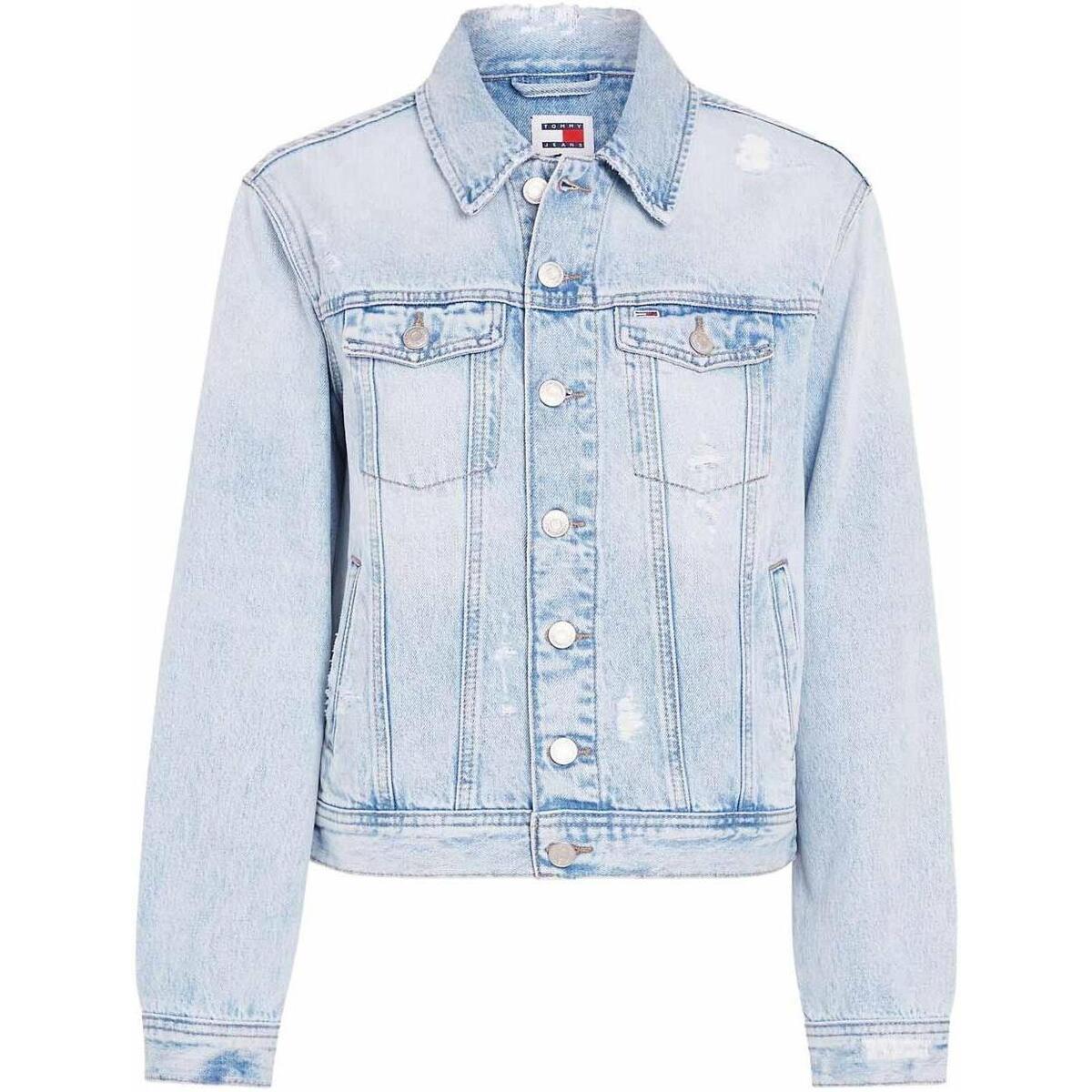 textil Mujer Abrigos Tommy Jeans MOM CLS JACKET BH0015 Azul