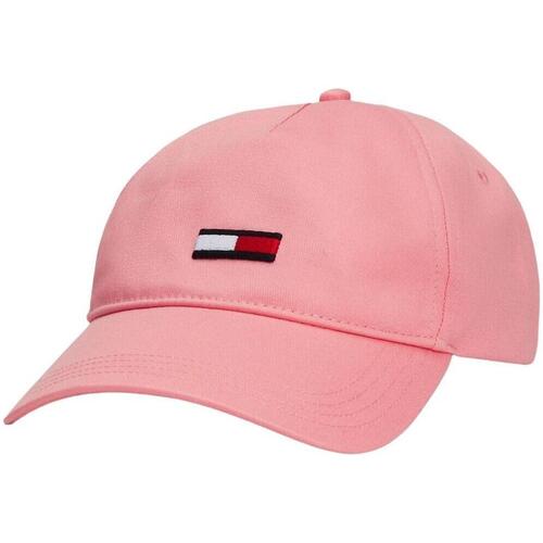 Accesorios textil Mujer Gorra Tommy Jeans TJW ELONGATED FLAG CAP Rosa