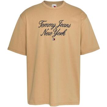 Tommy Jeans TJM OVZ LUXE SERIF TJ NY Marrón
