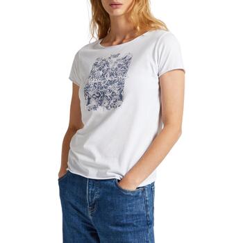 textil Mujer Tops y Camisetas Pepe jeans JURY Blanco