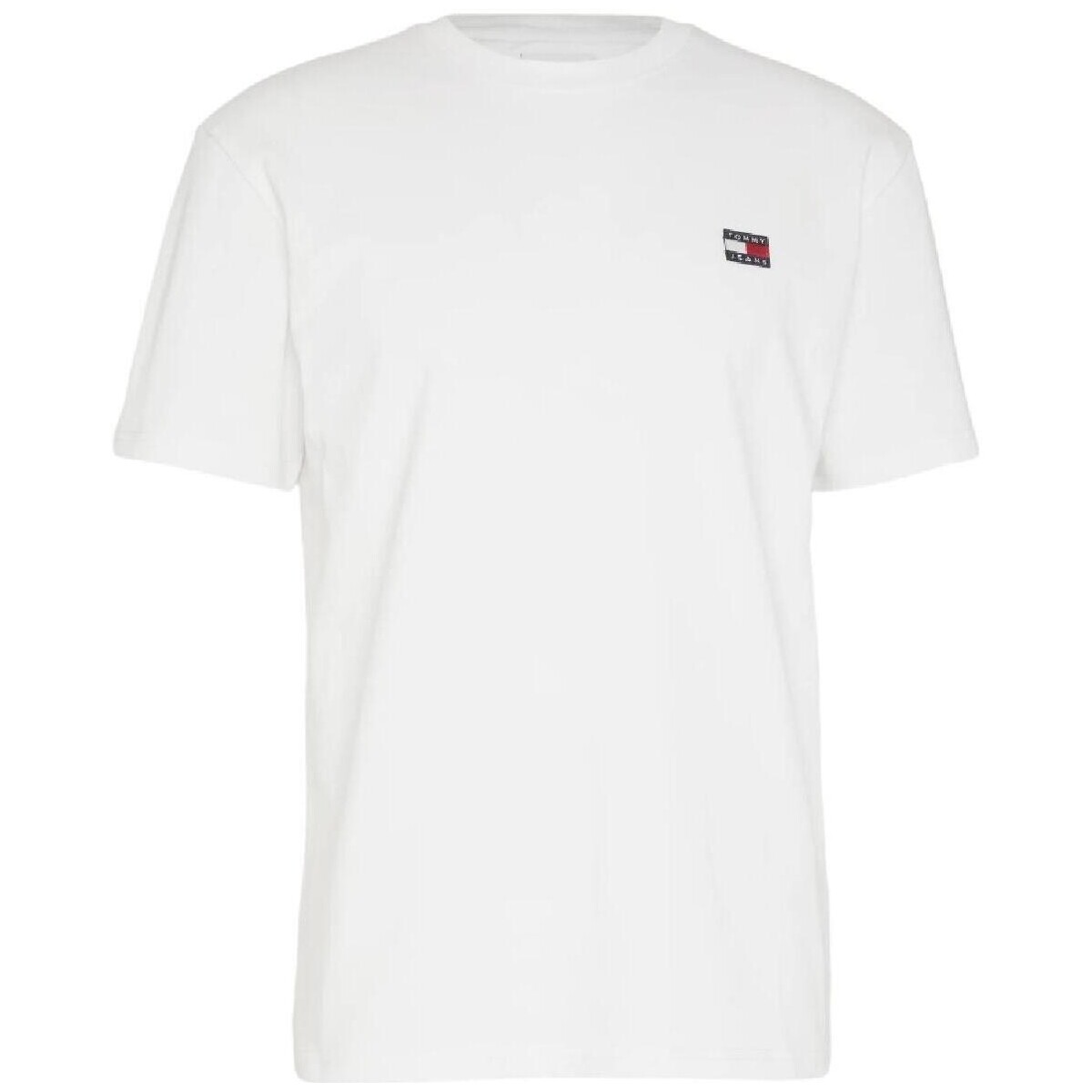 textil Hombre Camisetas manga corta Tommy Hilfiger DM0DM17995 YBR Blanco