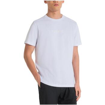 textil Hombre Camisetas manga corta Antony Morato MMKS02389 FA100144 Blanco