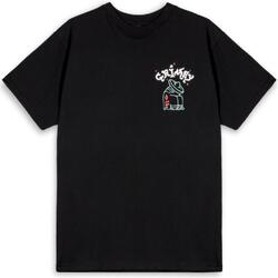 textil Hombre Camisetas manga corta Grimey GA700 BLK Negro