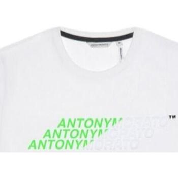 textil Hombre Camisetas manga corta Antony Morato MMKS02350 FA100144 Blanco