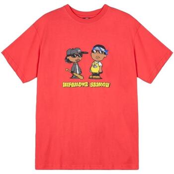 textil Camisetas manga corta Grimey GA712 RED Rojo