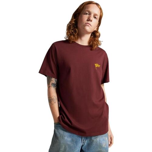 textil Hombre Camisetas manga corta Converse 10025976-A03 Rojo