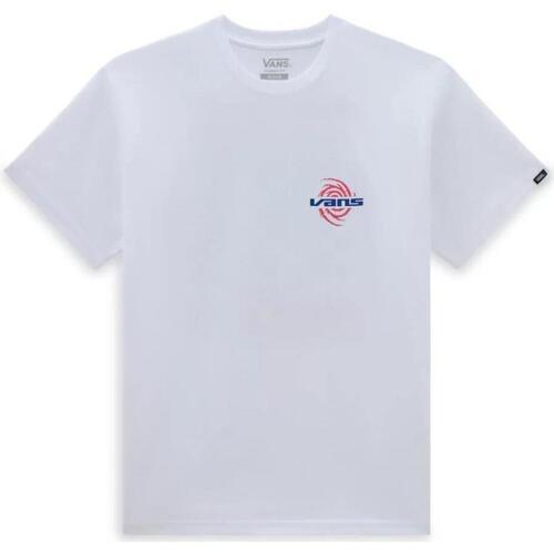 textil Hombre Camisetas manga corta Vans VN000G44WHT Blanco