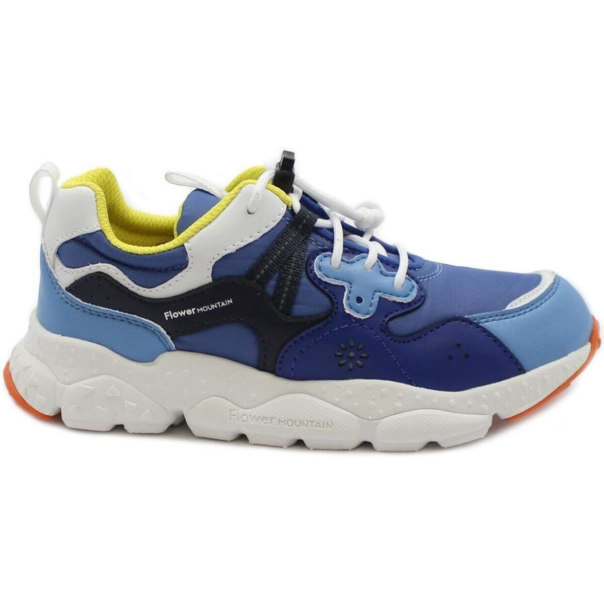Zapatos Niños Zapatillas bajas Flower Mountain FLW-E24-15497-CN-b Azul