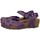 Zapatos Mujer Sandalias Interbios Sandalias caladas Violeta