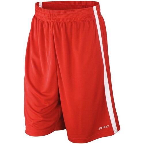 textil Hombre Shorts / Bermudas Spiro SR279M Rojo