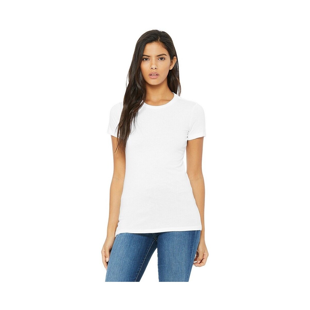 textil Mujer Camisetas manga larga Bella + Canvas The Favourite Blanco