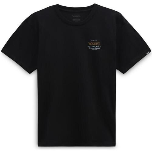 textil Hombre Camisetas manga corta Vans VN0A3HZFCO41 Negro