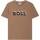textil Niño Camisetas manga larga BOSS J50723 Beige