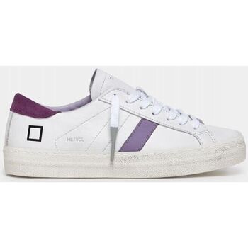 Zapatos Mujer Deportivas Moda Date W401-HL-VD-IP - HILL LOW VINT.COLORED-WHITE PURPLE Blanco