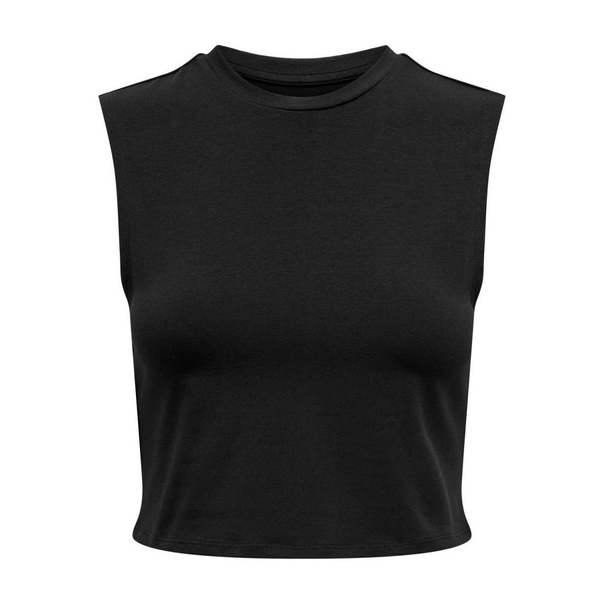 textil Mujer Camisetas sin mangas Only 15315376 CHOICE-BLACK Negro