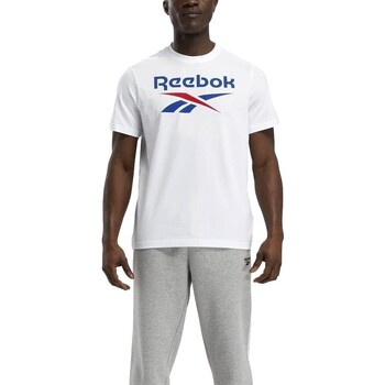 textil Hombre Camisetas manga corta Reebok Sport CAMISETA HOMBRE  100071175-WHITE Blanco