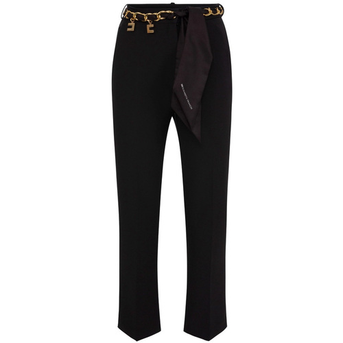 textil Mujer Pantalones Elisabetta Franchi PAT1641E2 Negro