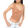textil Mujer Camisetas sin mangas Pinko 103230A1P2 Marrón