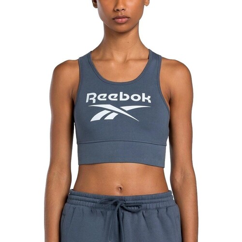 textil Mujer Tops y Camisetas Reebok Sport TOP DEPORTIVO MUJER  100076022 Azul
