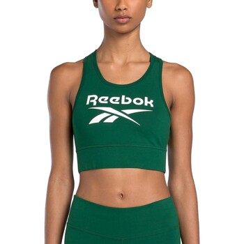 textil Mujer Tops y Camisetas Reebok Sport TOP DEPORTIVO MUJER  100076020 Verde