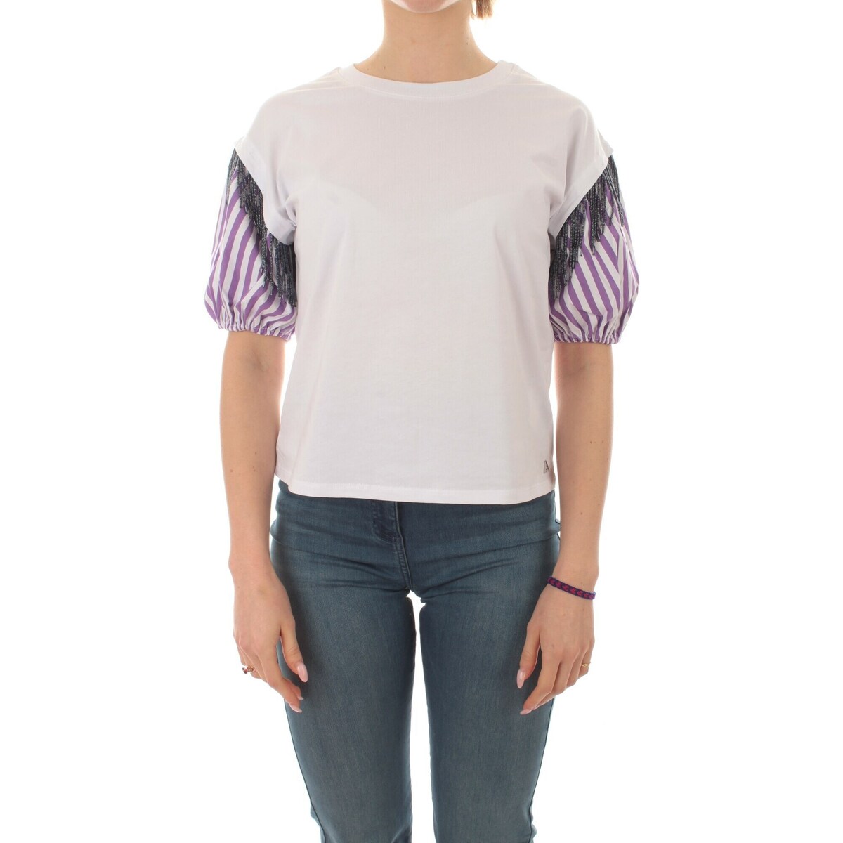 textil Mujer Tops / Blusas Twinset Actitude 241AP2163 Blanco