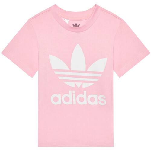 textil Niños Camisetas manga corta adidas Originals HE2188 Rosa
