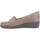 Zapatos Mujer Mocasín Melluso 010100-228445 Beige