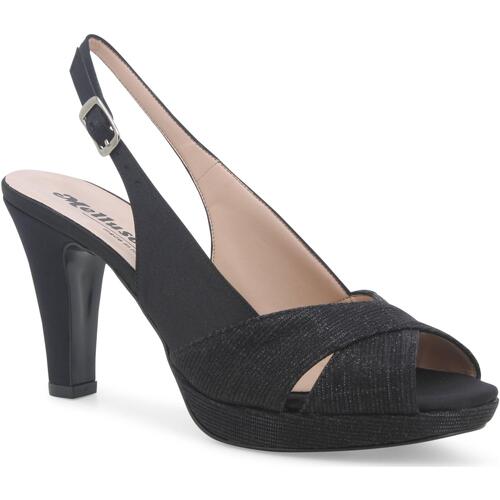 Zapatos Mujer Sandalias Melluso J585W-234479 Negro