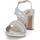 Zapatos Mujer Sandalias Melluso J648-234379 Plata
