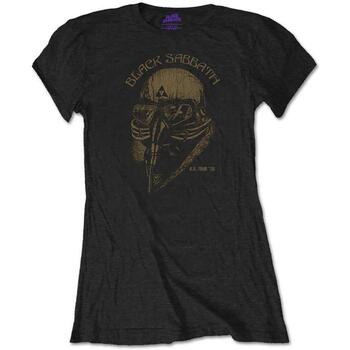 textil Mujer Camisetas manga larga Black Sabbath US Tour 1978 Negro