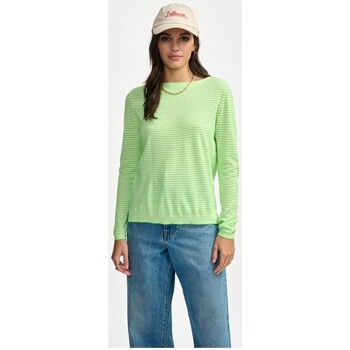 Bellerose Gop Sweater Lime Stripes Multicolor