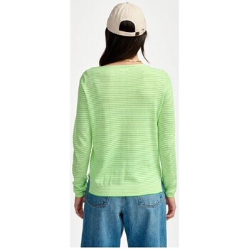 Bellerose Gop Sweater Lime Stripes Multicolor