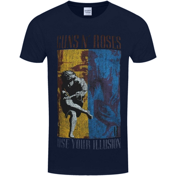textil Camisetas manga larga Guns N Roses Use Your Illusion Azul
