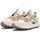 Zapatos Mujer Deportivas Moda Flower Mountain YAMANO 3 - 2017817 01-1N04 WHITE-PINK multicolore