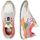 Zapatos Mujer Deportivas Moda Flower Mountain YAMANO 3 - 2017817 01-1N21 WHITE-MULTI Blanco