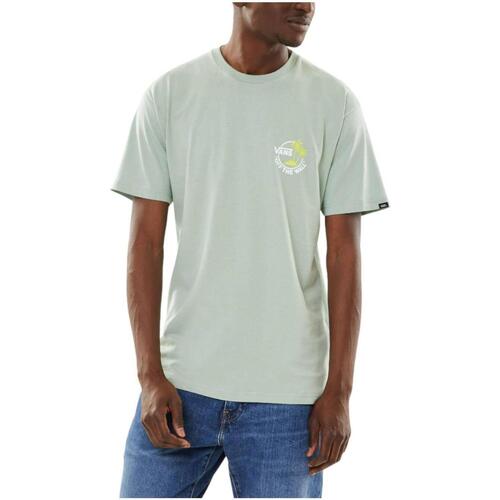 textil Hombre Camisetas manga corta Vans VN0A7SMYD1L1 Verde