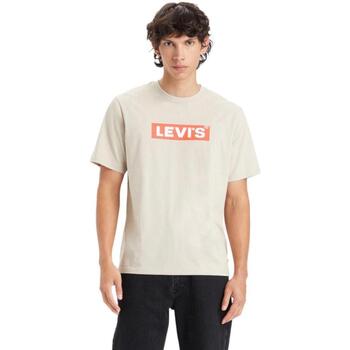 textil Hombre Camisetas manga corta Levi's 16143-1298 Marrón
