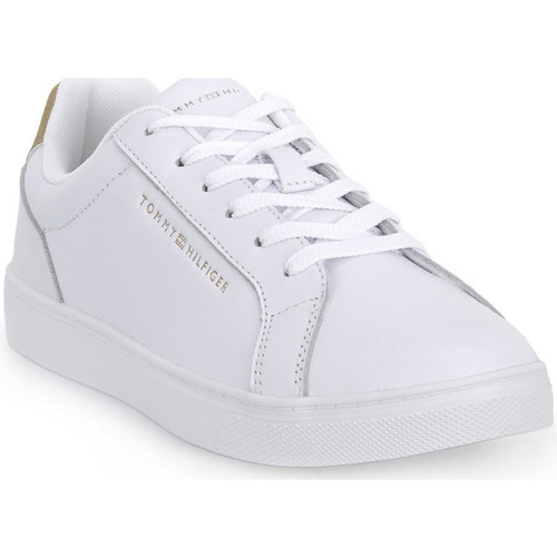 Zapatos Mujer Deportivas Moda Tommy Hilfiger 0K6 ESSENTIAL Blanco