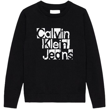 textil Niño Jerséis Calvin Klein Jeans IB0IB02021 Negro