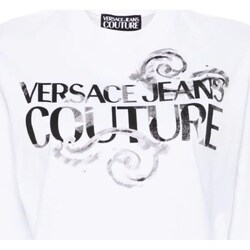 textil Mujer Polos manga larga Versace Jeans Couture 76HAHG01-CJ00G Blanco