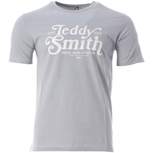 textil Hombre Camisetas manga corta Teddy Smith  Azul
