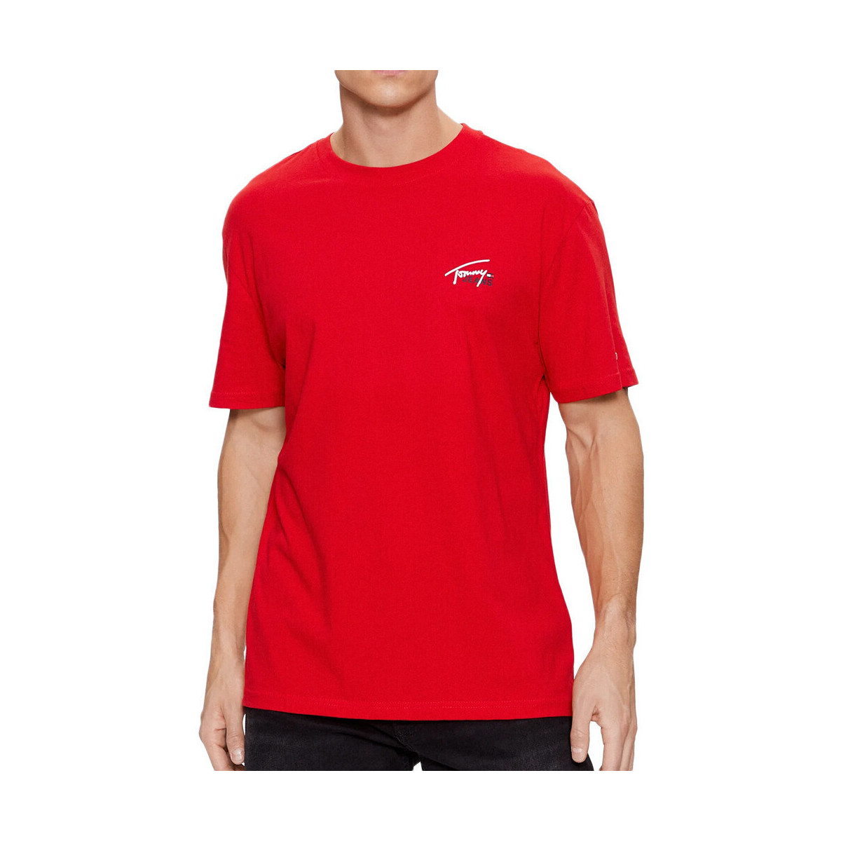 textil Hombre Tops y Camisetas Tommy Hilfiger  Rojo