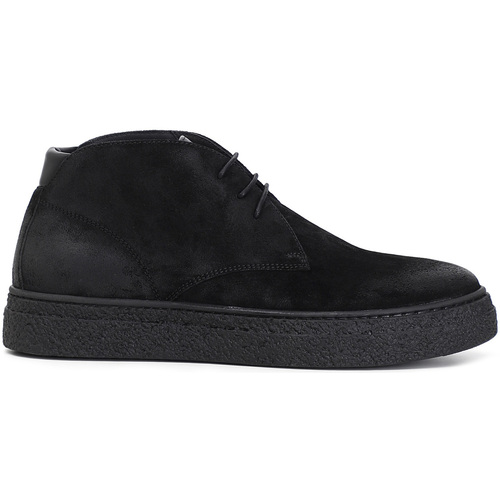 Zapatos Hombre Botas de caña baja Café Noir C1XR6017 Negro